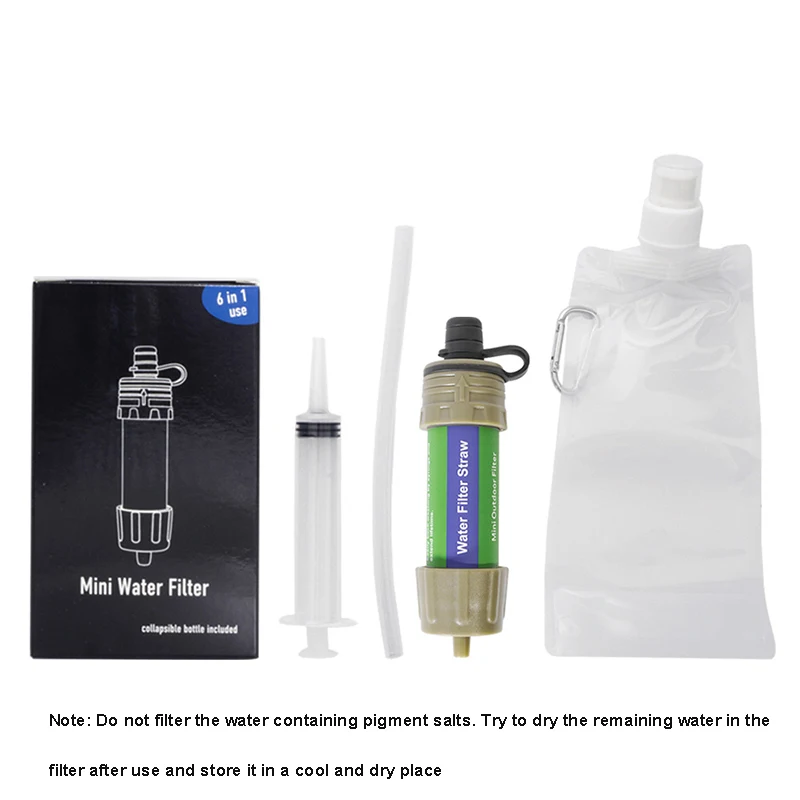  slider image of Outdoor Survival Water Filter