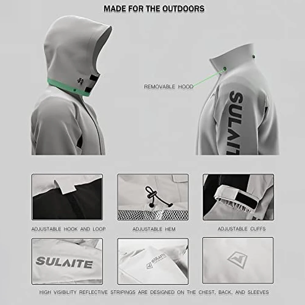Rain Suit Motorcycle Rain Gear for Men & Women