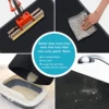 Double Layer Cat Litter Mat with Waterproof Non-Slip Washable Pet Litter Box Mat Sand Trapper Clean Pad Durable Bed Mat 5