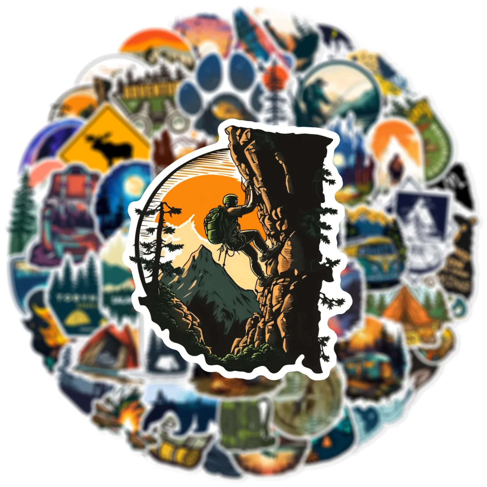 Forest Travel Sticker Set 6
