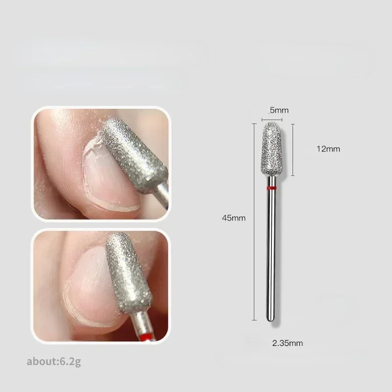 Diamond Metal Nail Drill Bits Disc Bit Electric Foot File Callus Remover Shaft Nail Salon Grinding Head nail drill bit nail drill bits diamond burs cuticle remover bit