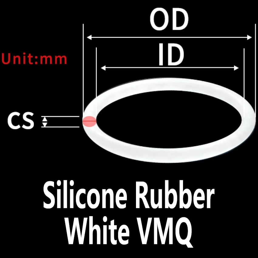 Enhanced Rubber Seal O-Rings and Gaskets - Multi-Color Options Available