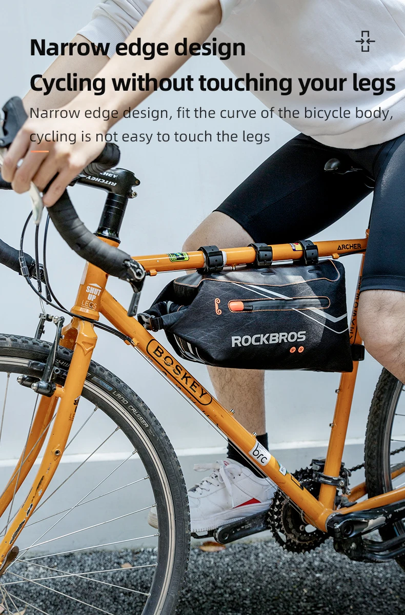 mounted bag angle view