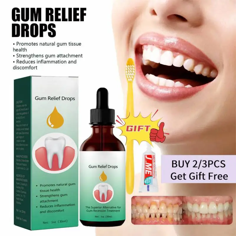 

Gingival Repair Drops Dentizen Gum Relieving Periodontal Blistering Oral Cleaning Care Drops Treatment Bad Breat Antibacteria