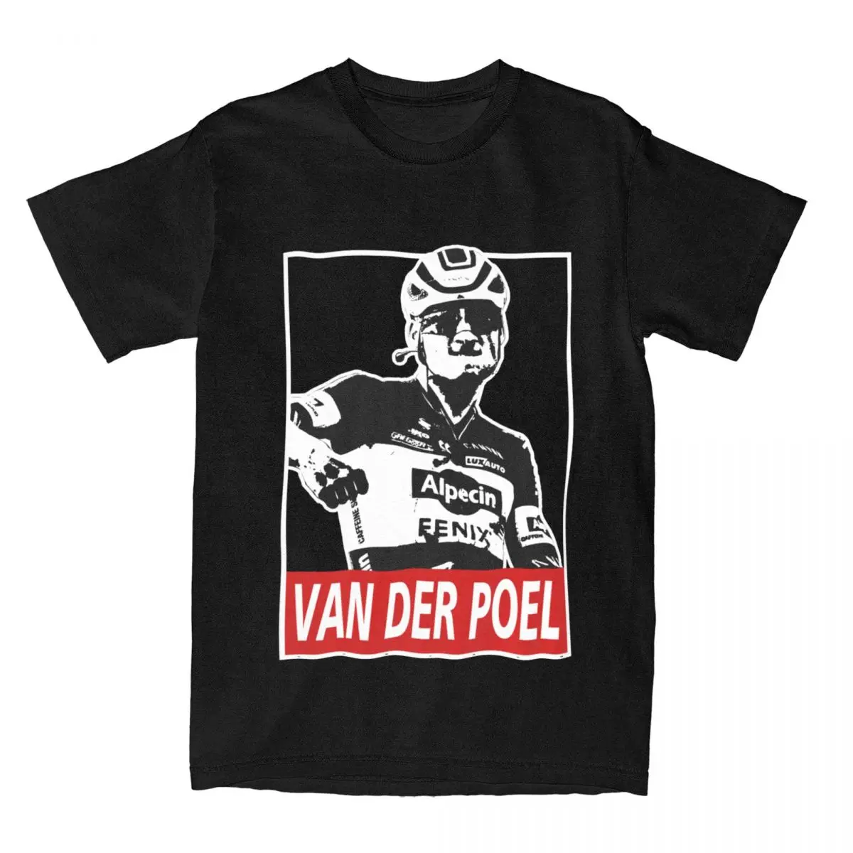 Mathieu Van Der Poel Merchandise T-Shirt Mannen Vrouwen Mvdp Viering Gebaar Casual Puur Katoenen T-Shirts Alle Seizoenen Kleding