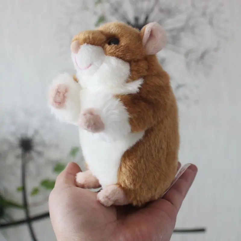 햄스터 봉제인형 기니피그 인형 실물같은 거빌 봉제인형 사실적인 친칠라 시뮬레이션 인형 선물