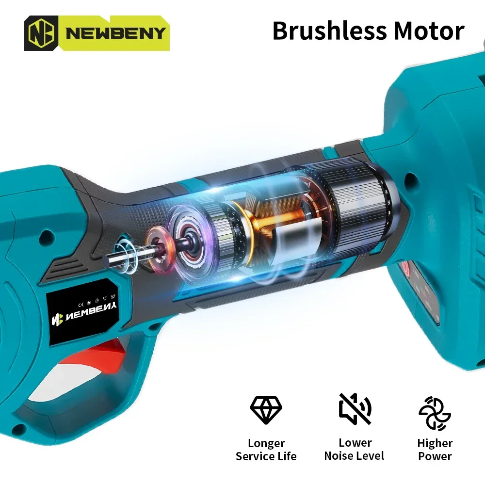 NEWBENY 30 мм аккумуляторные бесщеточные электрические секаторы 4 ...