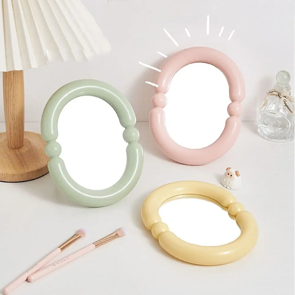 

Wall Mountable Candy-colored Mirror High Definition Girlliness Compact Mirrors INS Direct Color Vanity Mirror Makeup Tools
