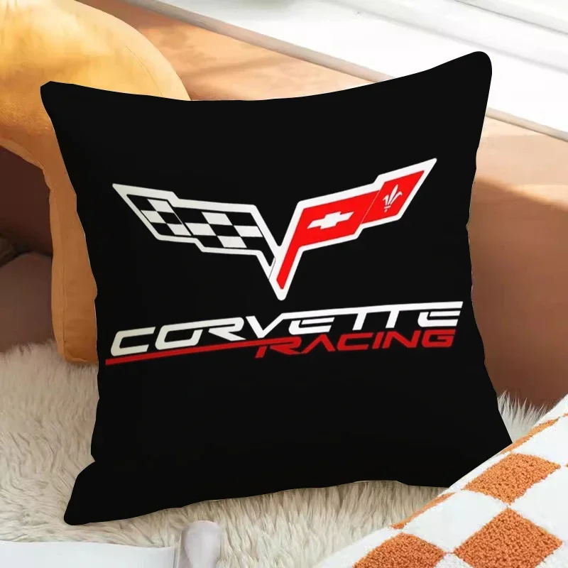 

C-Chevrolet Corvette Pillow Cases Decorative Pillows Covers Cushions Home Decor Cushion Cover 45x45 Pillowcase Pillowcases 40x40