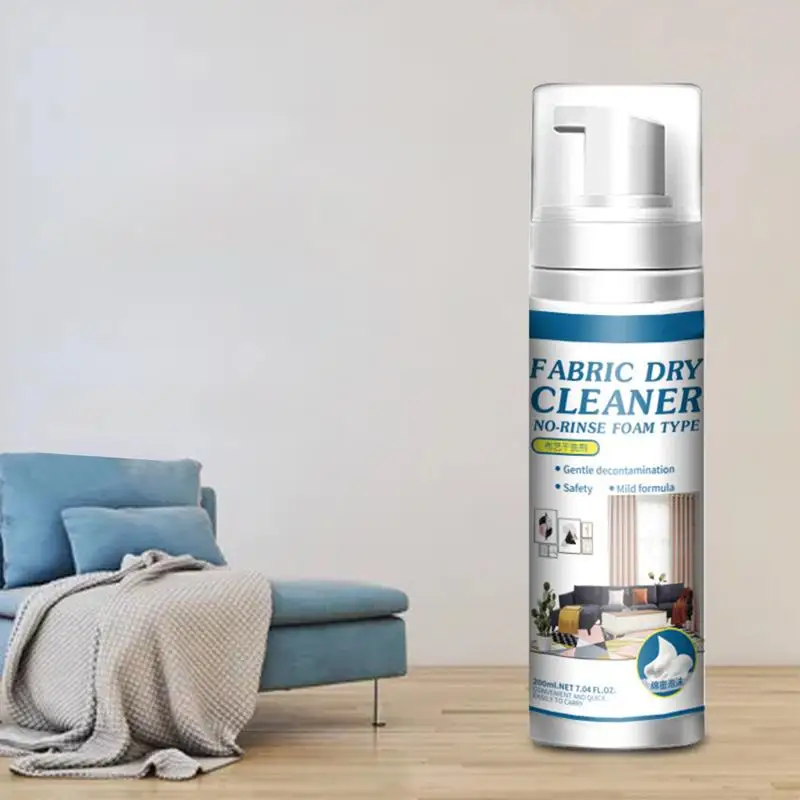 Fabric Spray Cleaner Powerful Stain And Dirt Eliminator For Upholstery And Fabric 200ml Household Multifunctional Cleaning Foam fabric sofa cleaner carpet cleaner