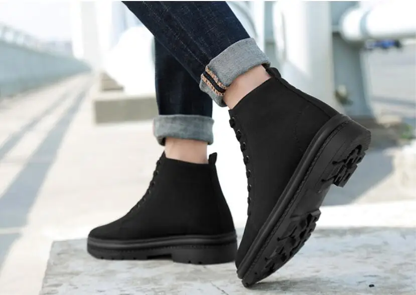 Sneakers uomo nere mesh traspiranti con rialzo interno 8cm_voghion.com