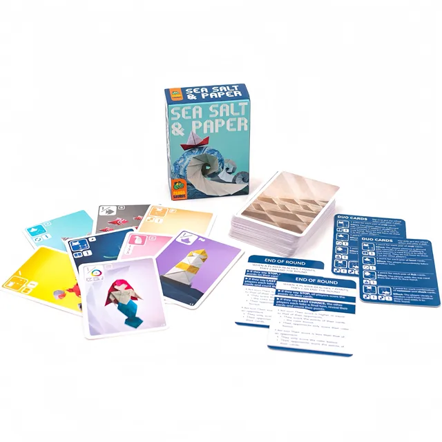 Pandasaurus Games Sea Salt Paper Card Game - Jeu de stratégie sur le thème de l'océan, tactiques rapide, jeu familial amusant, adapté aux enfants 3