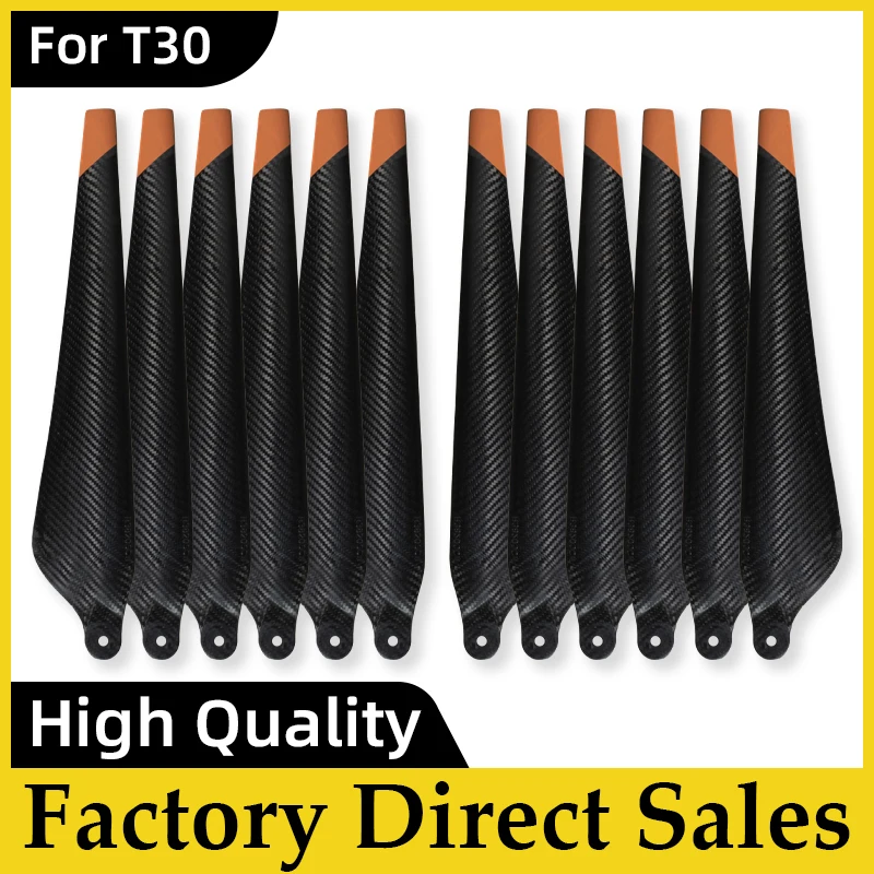 Carbon Fiber Propeller For Agras DJI T30 Drone Folding Propeller Blades Agriculture Drone Accessories Paddles Parts