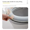 Autumn Winter Home Toilet Seat Cover Pad Washer Bottom Waterproof Cute Rabbit Soft Toilet Covers Warm WC Seat thicken Cushion 3