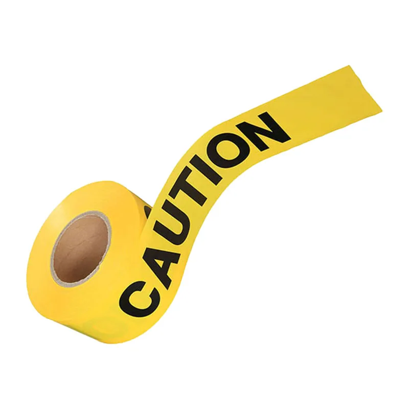 

PE Warning tape,Printing caution text ，Address your security concerns-Non-Adhesive Tape