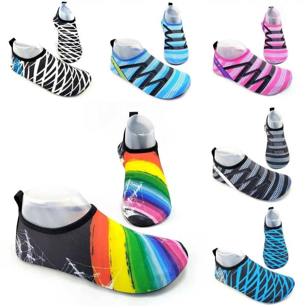 Nnti-slip Quick-Drying Water Shoes Unisex Light Swimming Sandals Flat Size 34-43 Swimming Aqua Slippers Footwear