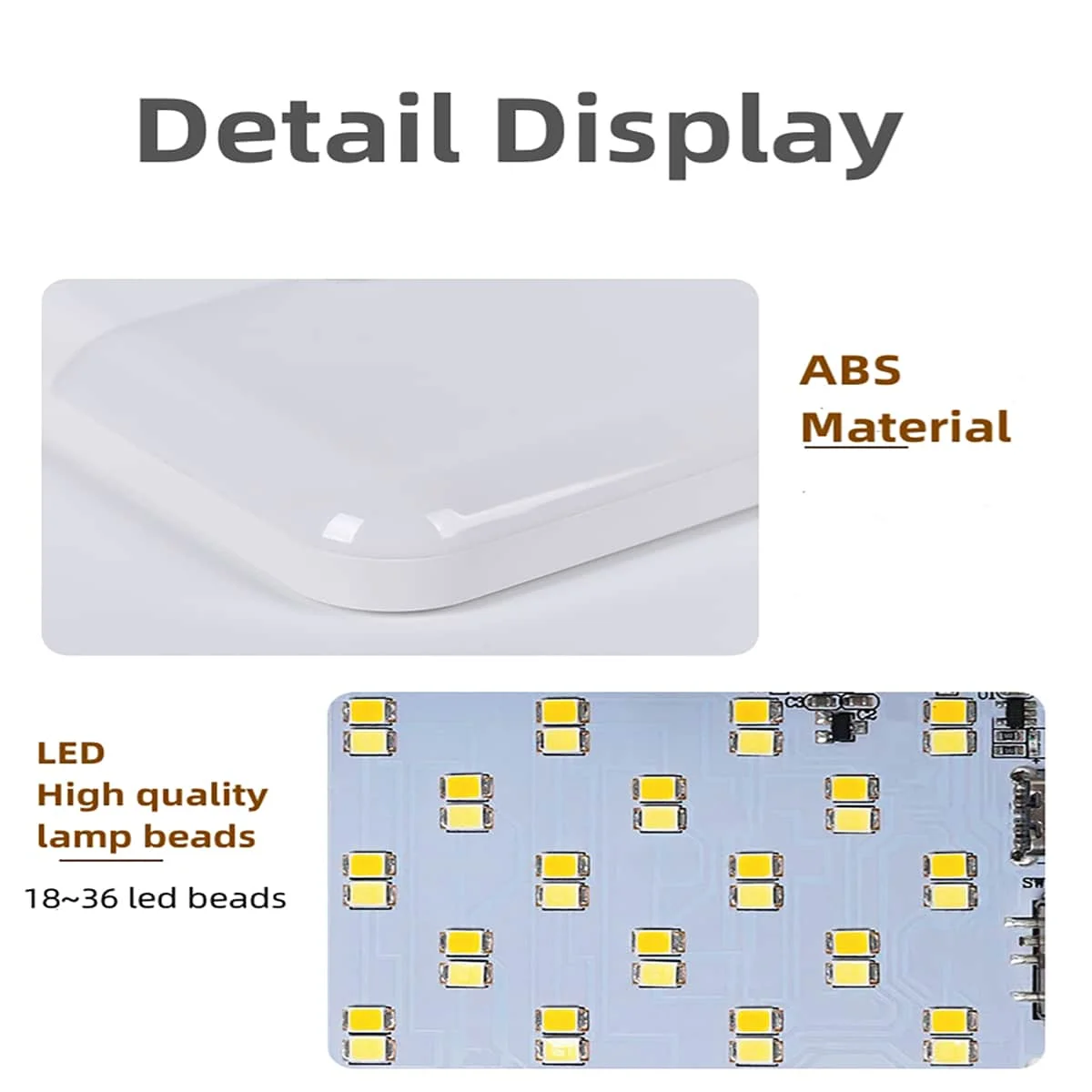 Magnetic Motion Sensor Night Light, USB Rechargeable Stick-On Wall/Closet/Bedside Lamp