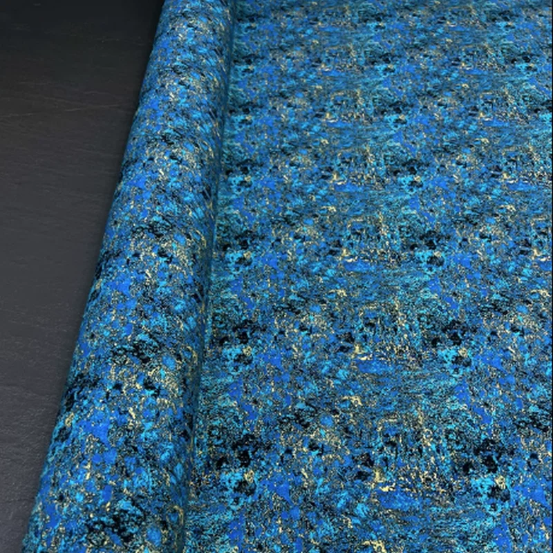 

Дизайнерская цифровая печать эластичная шелковая атласная ткань 41