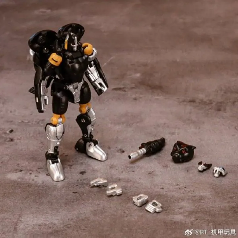 ROBOT Toys Transformation Toy RT03 Yellow Panther RT-03B Black