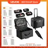 VEVOR Rolling Makeup Train Case Large Storage Convenient Carry With Handle Wheels Strap Makeup Organizer Box Waterproof Oxford 1