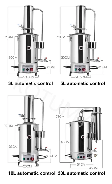 15L Laboratory Ultra Pure Water Machine School Laboratory Pure Water Machine  Distilled Water Device Deionization Waterplane - AliExpress