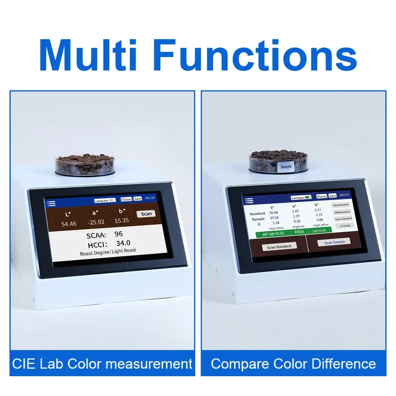 Coffee Colorimeter Agtron Meter SCAA Roast Degree Coffee Bean Spectrophotometer Roast Color Analyzer LS177C