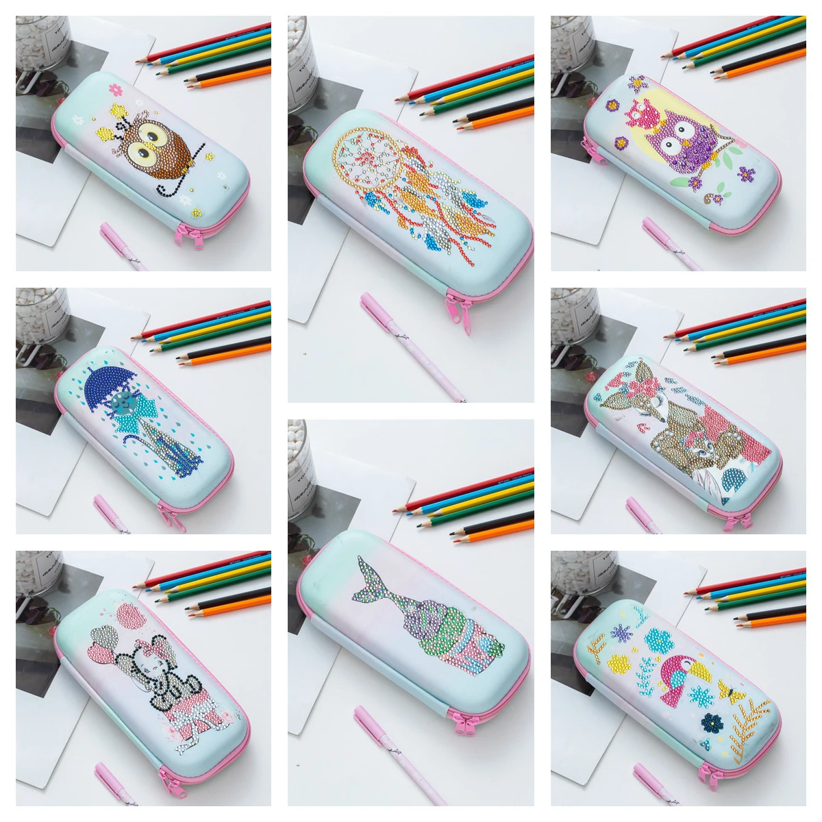 DIY Diamant Malerei Set - Kreative Kühlschrankmagnete Mit Tier Motiven Zum Selbstgestalten