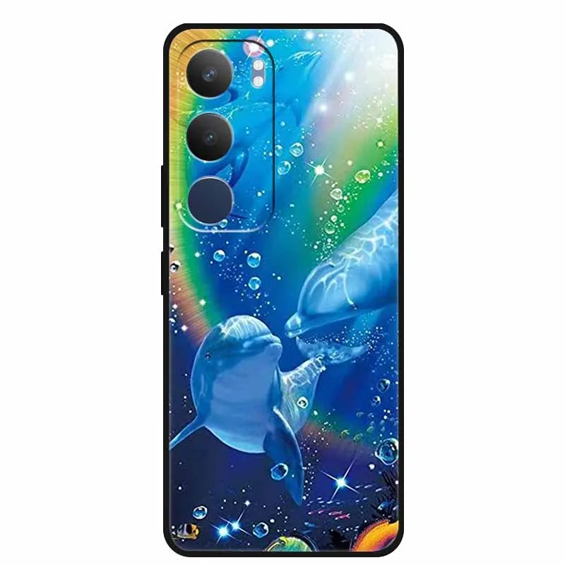 Cartoon Animal Shockproof Soft Silicone TPU Phone Case