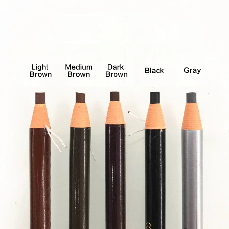 

10pcs/set Available Eyebrow Shadows Pencil Cosmetics for Waterproof Makeup Tint Microblading Pen Eye Brow Natural Beauty