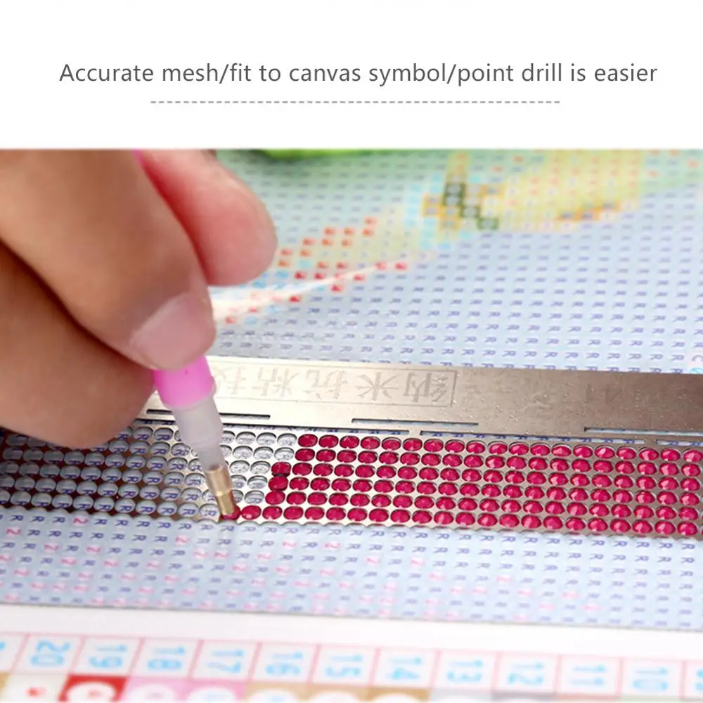 DIY Diamond Painting Tools Net Ruler Drilling Ruler Diamond Embroidery Painting Accessory diamond painting tool set diamond painting accessories