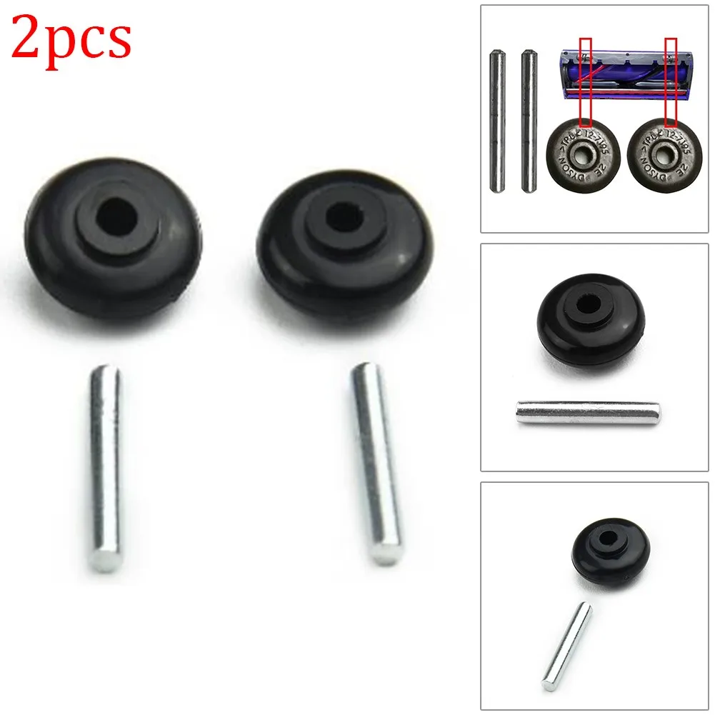 

2 Pcs Axles And Rollers Little Wheels For DYSON Powerheads Motorized Heads For DC35 DC44 DC45 DC59 DC62 Vacuum Cleaner Part