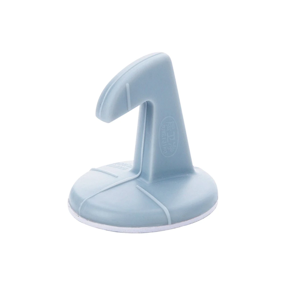 1pcs thickened door stopper rear wall anti-collision pad door handle mute anti-collision stick hook anti vibration pad