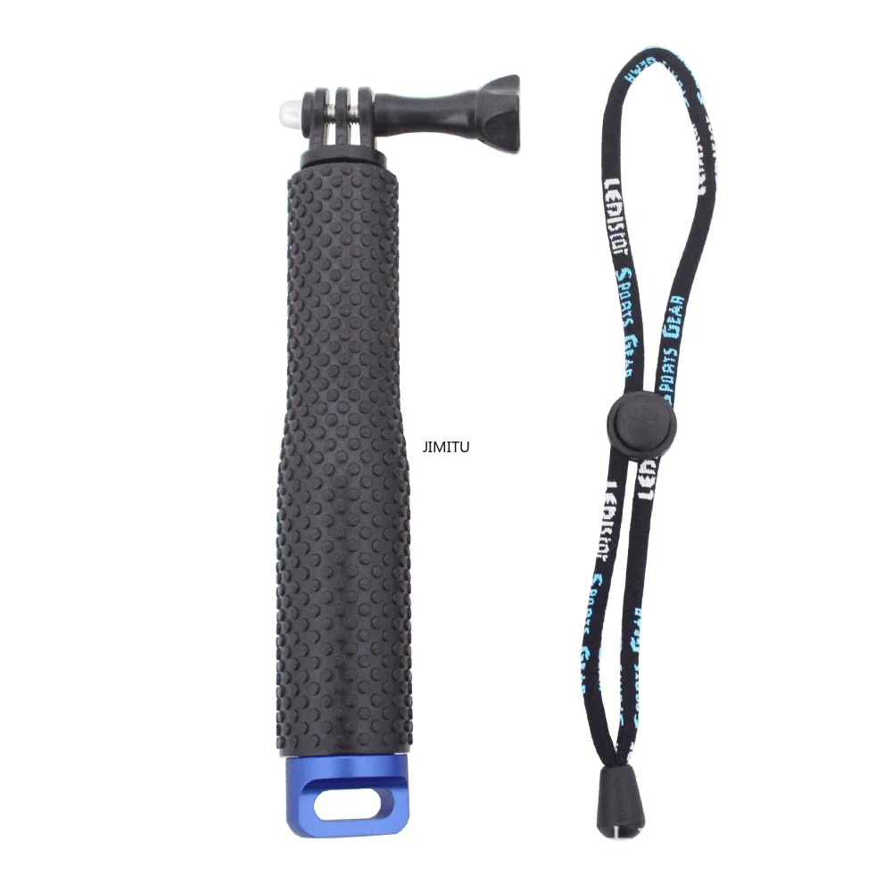 Liga de Alumínio Retrátil Selfie Stick Extensão Monopod Stand Tripé Vlog Tiro para Gopro Hero 12 11 10 Bracket 194 - Image 6