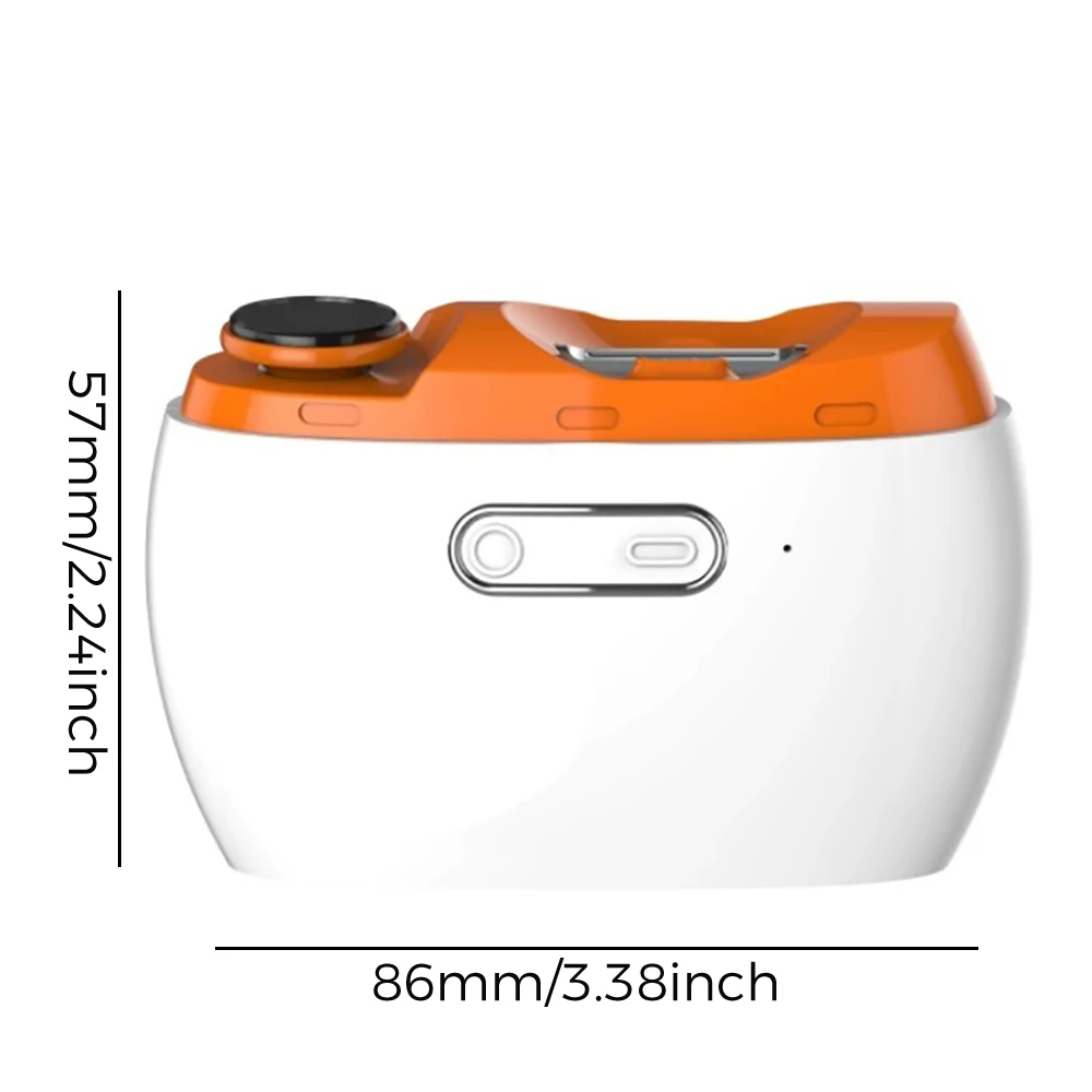 Orange/White