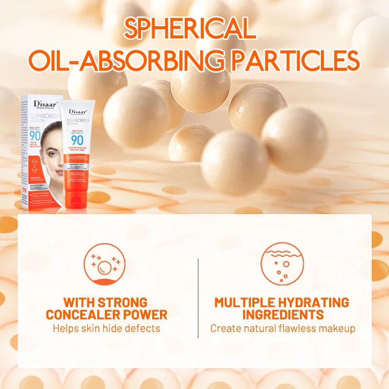 Sunscreen for body, arms, thighs, and isolation sunscreen lotion