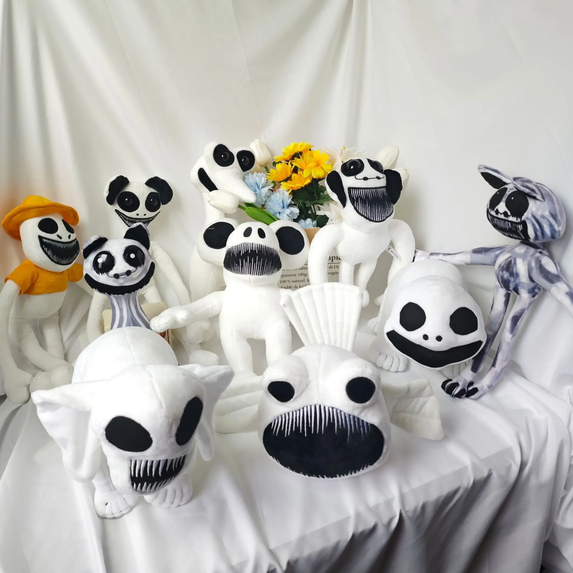 

2024 плюшевые игрушки Zoonomaly, ужасная кошка, плюшевые куклы, монстр, мягкая игрушка, аниме фигурка, игрушка, панда, подушка, детские подарки на день рождения