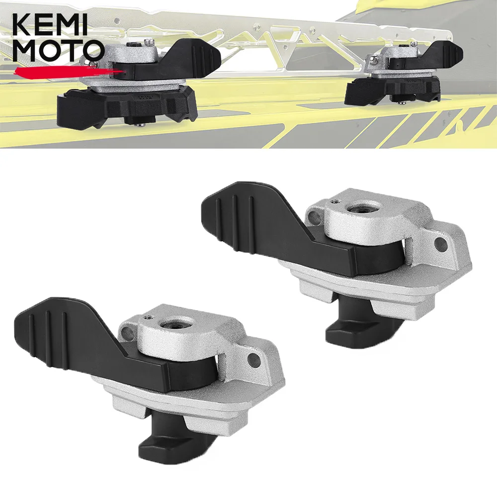 KEMIMOTO UTV Quick Release Rack Fasteners 715001707 for Can am Maverick X3, X3 MAX, Outlander Defender Renegade for Sea-Doo street and highway gliding modification accessories quick release backrest bracket rack installation parts