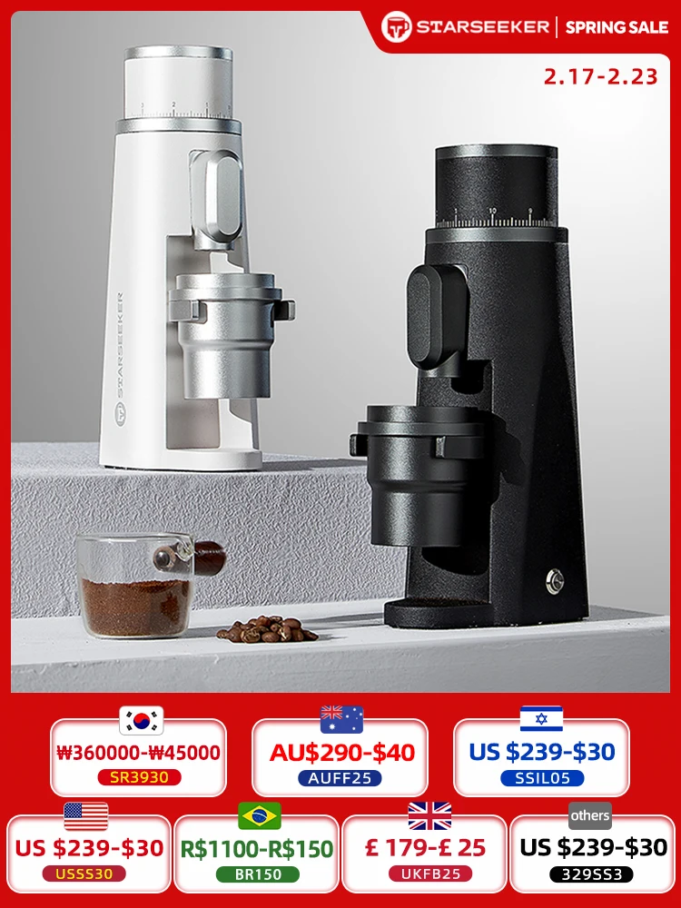 STARSEEKER EDGE Młynek do kawy z tytanowymi żarnami za $251.28 / ~1019zł STARSEEKER EDGE Młynek do kawy z tytanowymi żarnami za $251.28 / ~1019zł