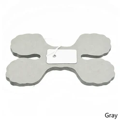 Multicolor Four Leaf Clover Paper Garland for Celebrations and DIY Decor (GRAY)
