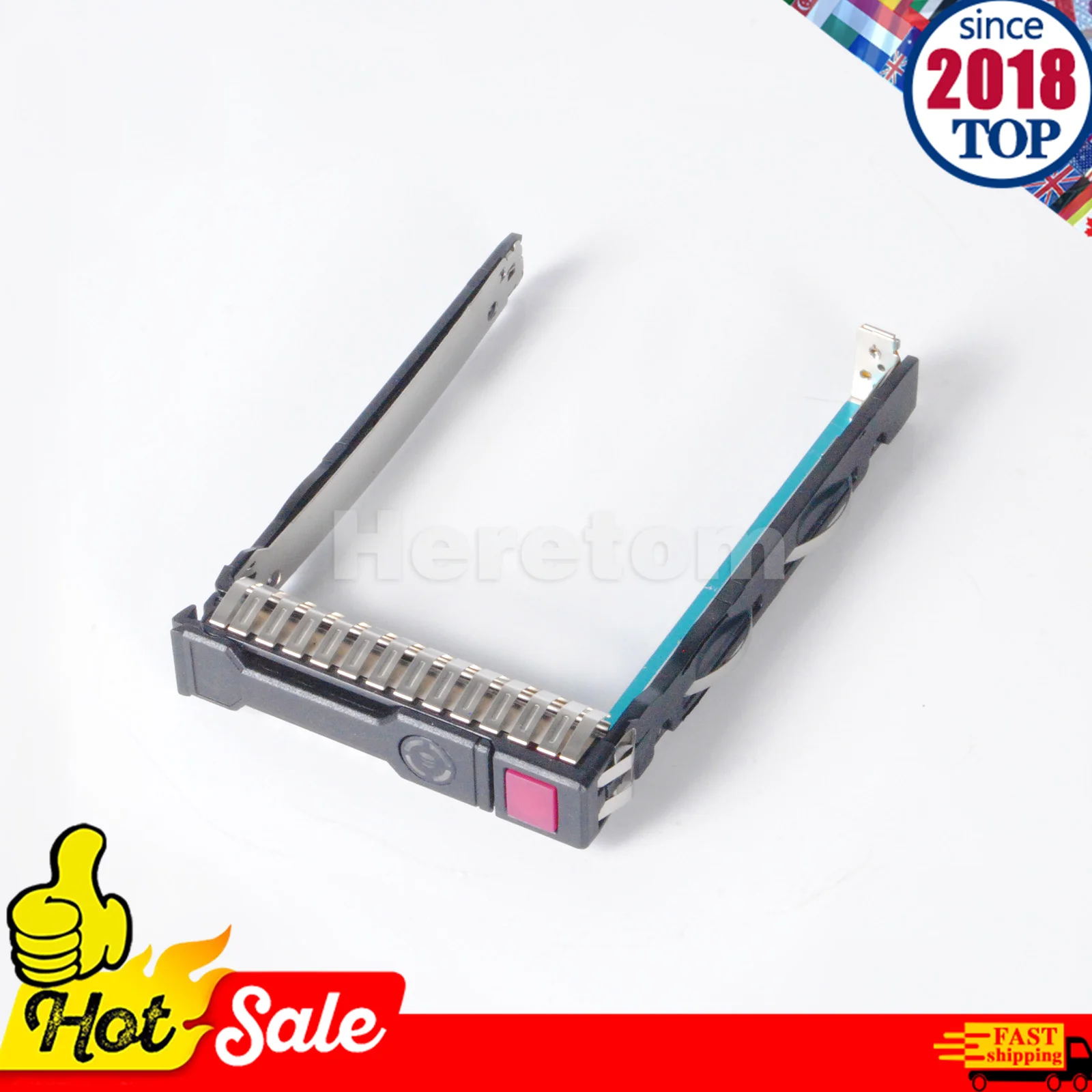 

Лоток для жесткого диска SAS SATA SSD 2,5 дюйма, кронштейн для жесткого диска HP Proliant ML150 G9 Gen9, кронштейн для жесткого диска Seld с Led и чипом