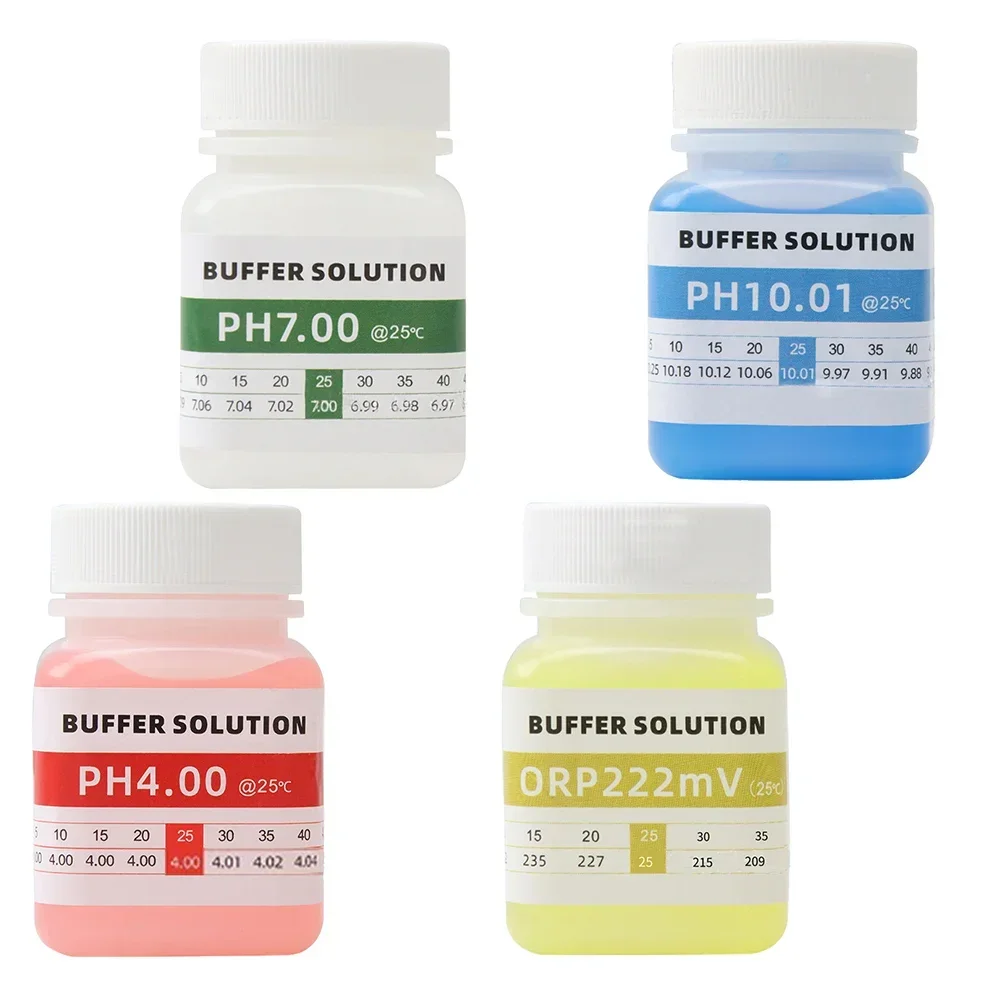 50ML 4.00/7.00/10.01 PH Calibration Liquid Kit 222mV ORP Tester Standard Solution PH Meter Storage Electrode Liquid