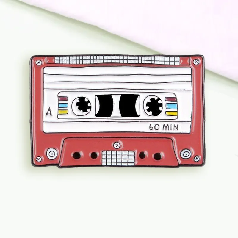 

Cartoon Creative Brooch Lovely Exquisite Radio Brooch best gift for friends and family