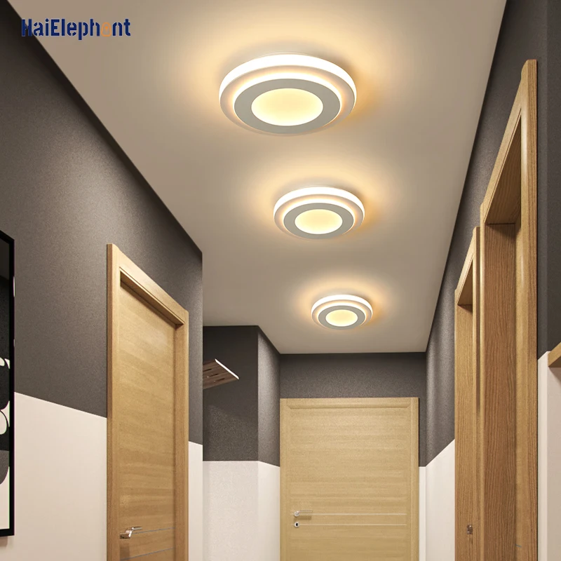 

Modern LED Aisle Chandelier Lighting For Study Room Bedroom Corridor Surface Mounted Lamps Home Deco Lights Fixtures AC90-260V