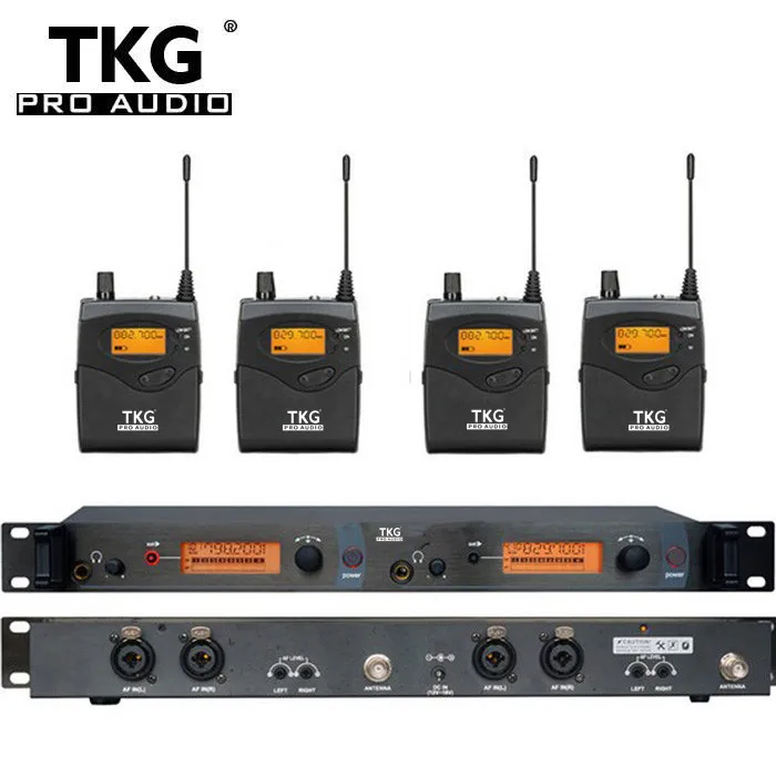 

TKG mono SR2050 беспроводные ушные вкладыши с 4 водонепроницаемыми пакетами, мониторинг сцены, беспроводное устройство для мониторинга сцены, оборудование для прослушивания