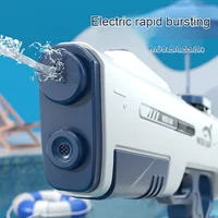 Adults Electric Water Gun Toy ， Powerful Automatic High Pressure Bursts Play， Summer Outdoor Swimming Pool Children's Gift 2