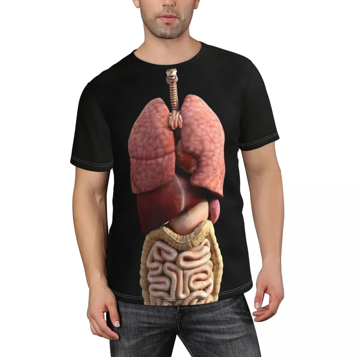 My-Internal-Organs-3D-Print-Polyester-T-shirt-Men-Women-Gym-Short
