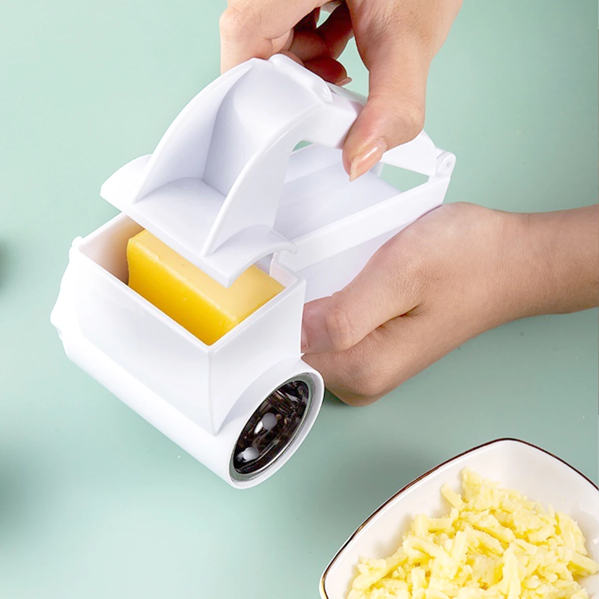 Rotary Cheese Graters Manual Handheld Cheese Cutter Kitchen Tool for Chocolate cheese grater,kitchen grater
