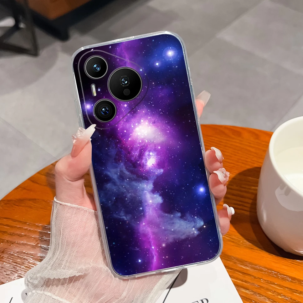 Transparent Cute Flower Phone Case - Soft TPU Silicone Shockproof Protective Cover