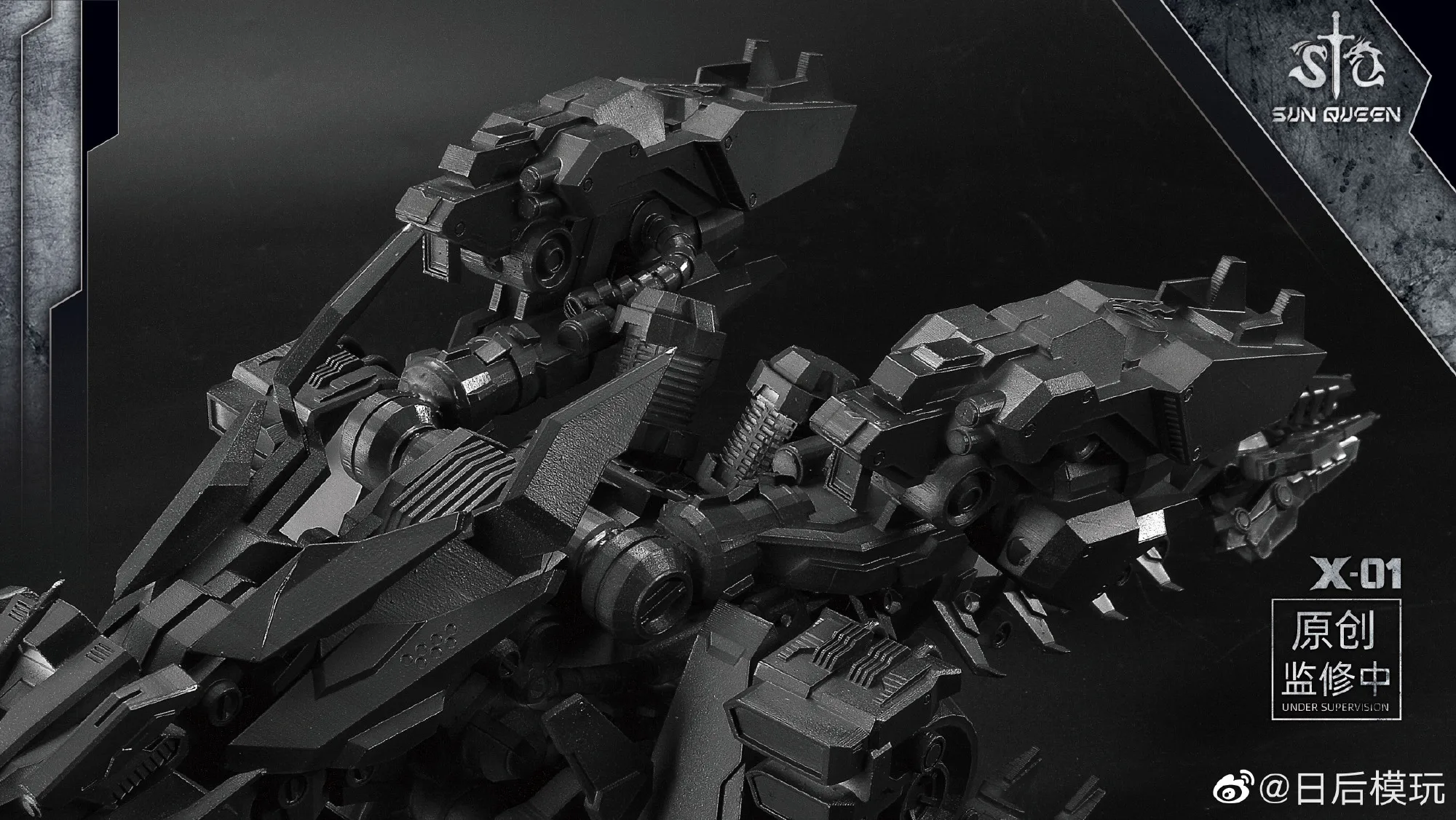 Sun Queen Assemble Toy, Model X-01, X01, Destiny ZOIDS, Figura de