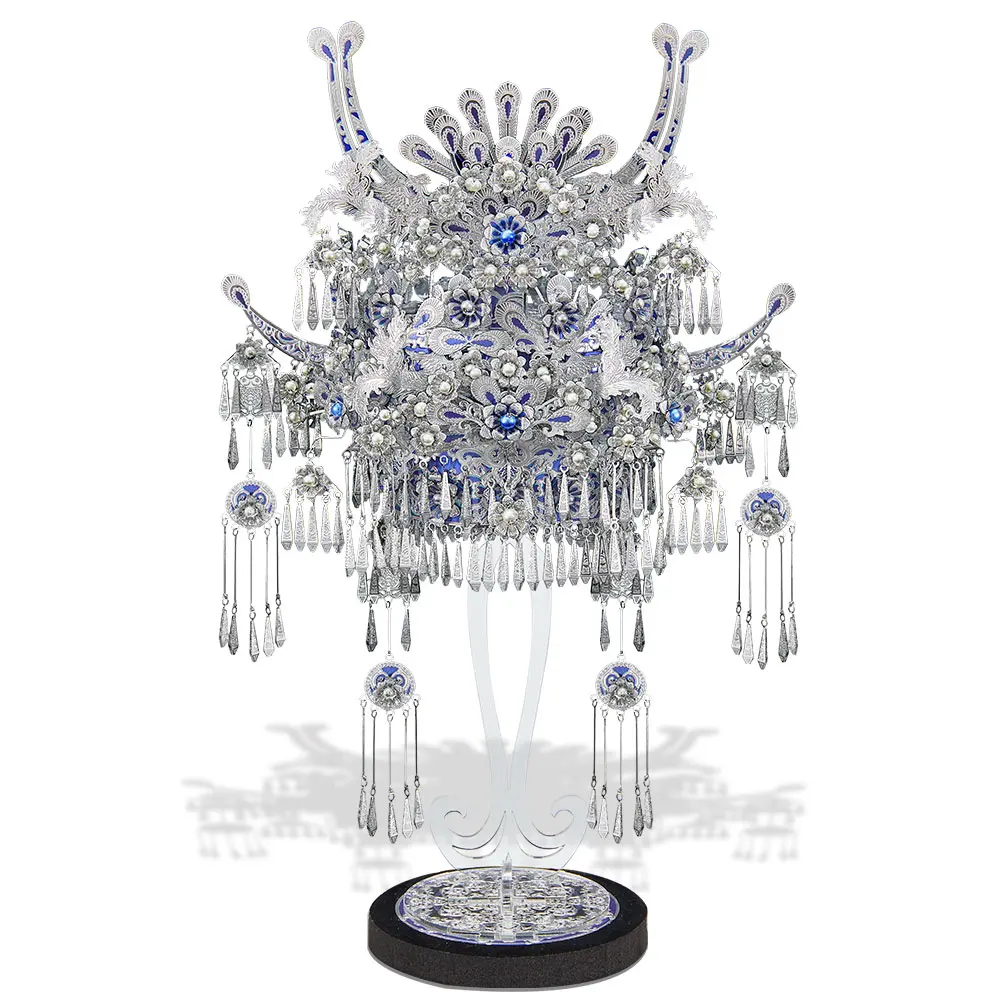 Piececool 3D Metal Puzzles Tiara-Miao Silversmithing Tiara Hair